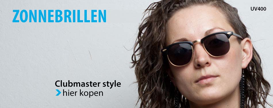Clubmaster zonnebrillen