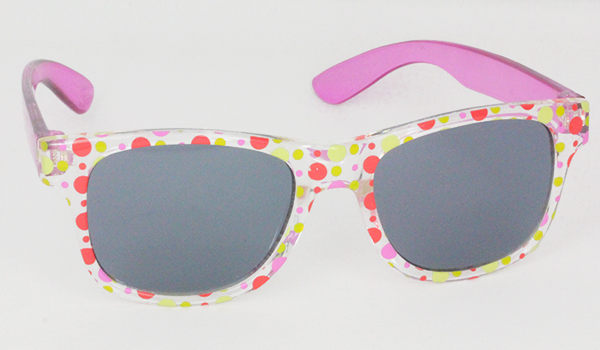 Solbrille til bÃ¸rn med pink stÃ¦nger