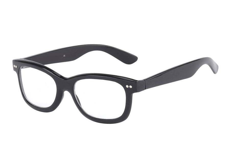 Bril met helder glas zonder sterkte