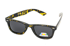 Polaroid schildpaddenbruine wayfarer zonnebril - Design nr. 1123