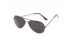 Zwarte aviator / pilot zonnebril - Design nr. 267