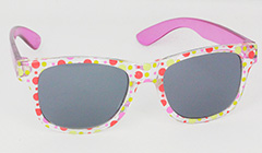 Solbrille til bÃ¸rn med pink stÃ¦nger - Design nr. 3099