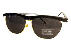 Clubmaster look in zwart  - Design nr. 320